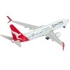 Boeing 737-800 Commercial Aircraft "Qantas Airways" (VH-VZW) White with Red Tail 1/400 Diecast Model Airplane by GeminiJets - 4 of 4