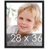 PosterPalooza | Modernist Black Picture Frame - UV Acrylic, Foam Board Backing, Hanging Hardware - 2 of 4