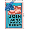 Trends International Join Army Navy Marines Unframed Wall Poster Prints - 3 of 4