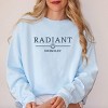 Simply Sage Market S.W.Smiley Embroidered Radiant Smiley Outline Garment Dyed Sweatshirt - 3 of 4