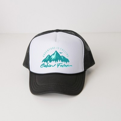 Simply Sage Market Cabin Fever Mountains Adult Foam Trucker Hat