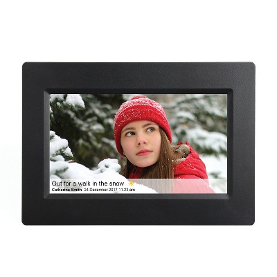 Supersonic® 10-In. Touch Screen LCD Smart Digital Photo Frame in Black