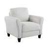 Lifestyle Solutions Willow Chair Woven Oyster - 3 of 4