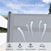 PAGED Outdoor Lounge Chair with Wheels and Side Table 5 Adjustable Position Patio Chair for Outside, Pool, Beach - 2 of 4