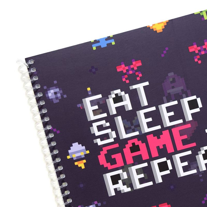 Wide Ruled Composition Notebook Lets Game Eat Sleep Game Repeat - Top Flight, 2 of 4