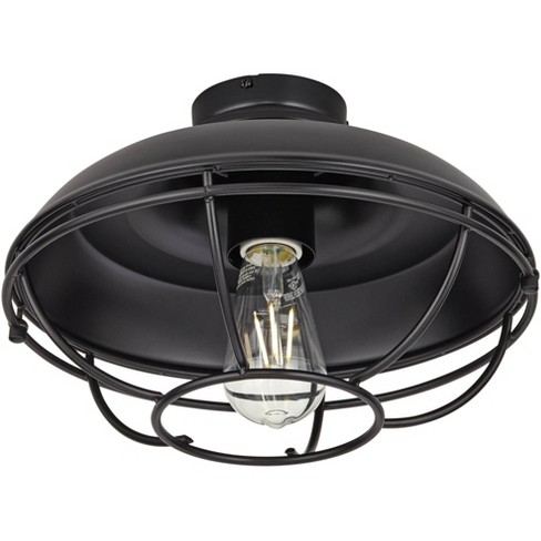 Franklin Park Matte Black Damp Rated Led Ceiling Fan Light Kit Target