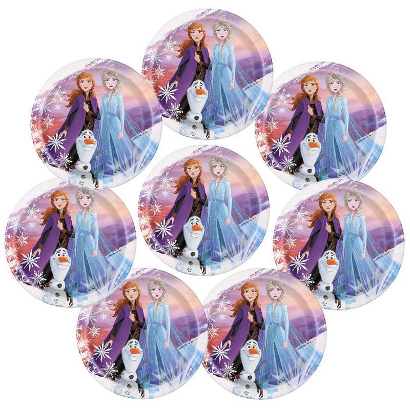 Frozen 2 9&#34; 8ct Party Paper Plates, 2 of 4