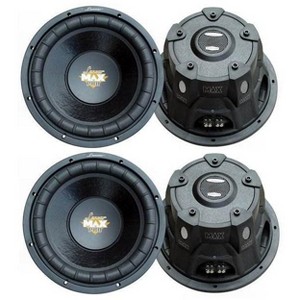 LANZAR PRO MAXP84 8" 3200W Car Audio Subs SVC 4 Ohm Power Subwoofers (4 Pack) - 1 of 4