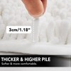 Deconovo Plush Chenille Bath Rug Non-Slip, Washable Comfort Mat - 2 of 4
