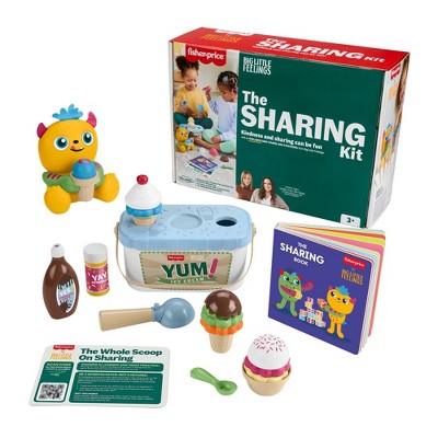 Fisher-Price Big Little Feelings Sharing Kit: Set of Toys & Tips for Toddlers & Kids