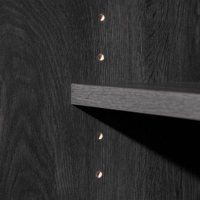 Gray Oak Rustic Changing Table with Drawers