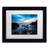 Trademark Fine Art -Chris Moyer 'Bacara Twilight' Matted Framed Art - 2 of 4