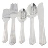 Gibson Taquan 45 Piece Stainless Steel Flatware Set in Silver - image 2 of 4