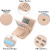 BEAFUP Small Wallet for Women,Leather RFID Blocking Bifold Credit Card Holder with Zipper Coin Pocket - 2 of 4