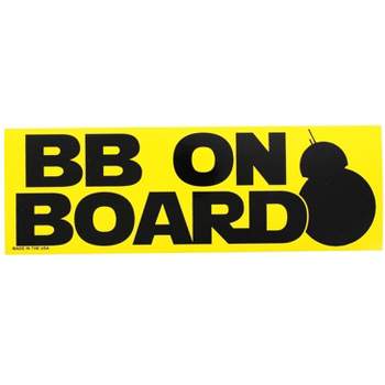 Nerd Block Star Wars Exclusive BB On Board Bumper Sticker