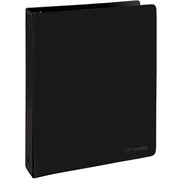 Enday 1/2 inch Binder 3 Ring Binders with Pockets for Home, Office, School Supplies Organization, Pink 6 PC, Size: 0.5