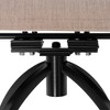 Crestlive Products 2pk Patio Chairs Swivel Outdoor Chairs Patio Dining Chairs Sunbrella Breathable Fabric All Aluminum Frame Rust-Proof - 3 of 4