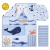 The Peanutshell Crib Bedding Set for Baby Boys, Nautical Patch, 3 Pieces - 2 of 4