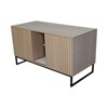 Gulches Modern Wooden Cat House with Scratching Mat - Stylish & Functional Cat Furniture for Your Feline Friend - 4 of 4