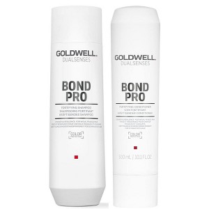 Goldwell Dualsenses Bond Pro Fortifying and Strengthening Shampoo & Conditioner (10 oz) Dual Senses DUO SET KIT for Hair Bond Repair - 1 of 2