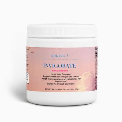 Solikka Invigorate Nootropic Hydr-8 (Guava Berry)