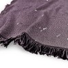 National Park Foundation  Yellowstone National Park Sticker Blanket 50"x60" Woven Tapestry - 3 of 4