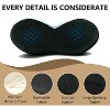 TruAIR Memory Foam Car Seat Cushion (Black) - 3 of 4