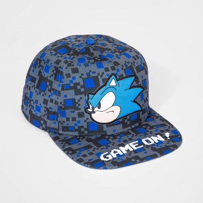 Kids' Sonic the Hedgehog Hat - Black/Blue/Gray