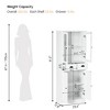 61" Kitchen Pantry Cabinet with Storage - 3 of 4