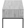 Monarch Specialties Dining Table 30 inch Round Small Kitchen Dining Room White Veneer Wood Legs Transitional - 4 of 4