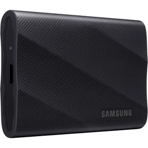 Samsung T9 4TB Portable SSD, USB 3.2 Gen 2x2, Black (MU-PG4T0B) - 1 of 4
