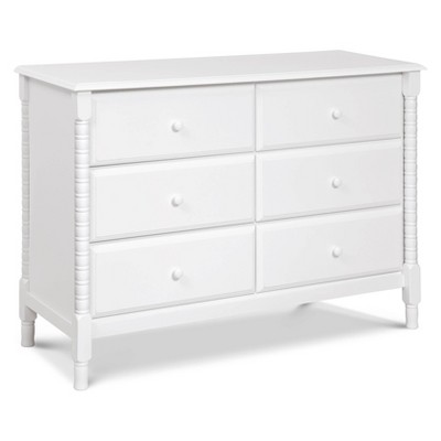DaVinci Jenny Lind Spindle 6-Drawer Dresser - White