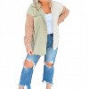 Women's Tina High Rise Distressed Crop Straight Jeans - RISEN - 3 of 4