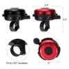Unique Bargains Aluminum Loud Clear Sound Classic Scooters Bicycle Bells 2 Pcs 2.3" - 2 of 4