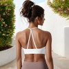 Anna-Kaci Active Women's Strappy Back Sports Bra with Adjustable Halter Neck and Supportive Fit - 4 of 4