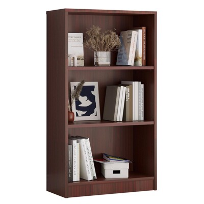 NicBex 3/4/5-Shelf Wood Bookshelf,Tall Bookcase with Adjustable Shelves,Storage Organizer for Living Room,Bedroom,Office