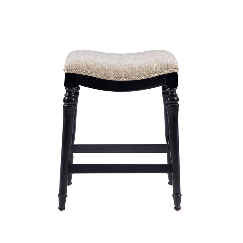 Brayden Big and Tall Backless Wood Counter Height Barstool - Powell, 4 of 14