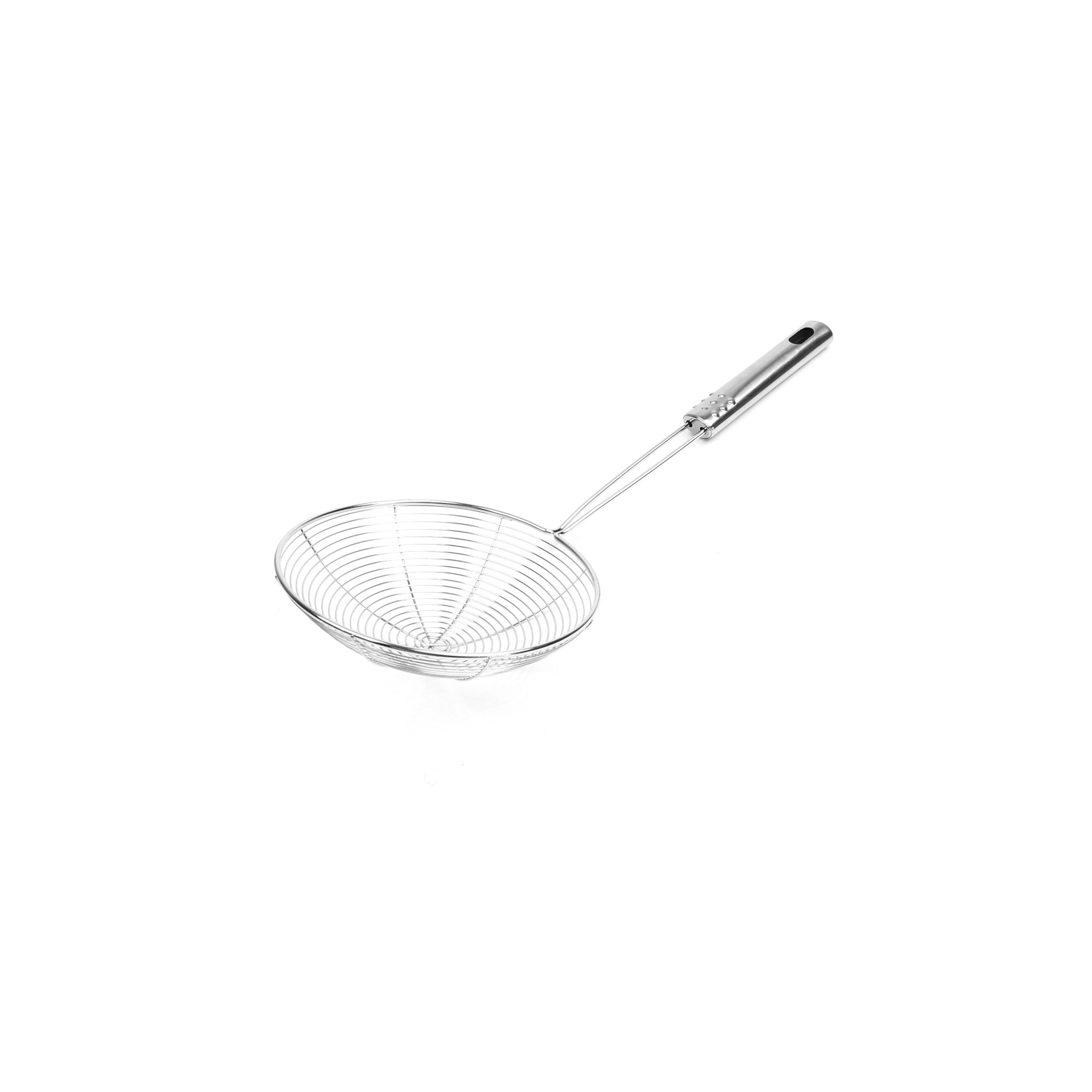 Unique Bargains Kitchenware 5.7" Dia Wire Stainless Steel Colander Spoon Strainers Silver Tone