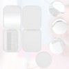 Unique Bargains Durable Foldable Mirror Comb for Curly Straight Hair 1 Pc - 3 of 4