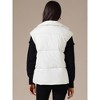 INSPIRE CHIC Women's Stand Collar Sleeveless Winter Lightweight Warm Padded Puffer Vest - 4 of 4