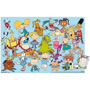 Trends International Nickelodeon Characters Unframed Wall Poster Prints - 1 of 4