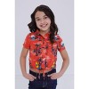 Marvel Spider-Man Hawaiian Matching Family Hawaiian Button Down Dress Shirt Toddler - 3 of 4