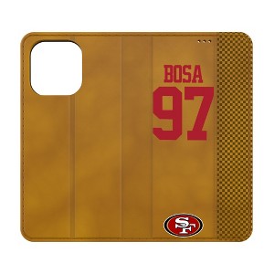 NFL San Francisco 49ers Players Game Tactic Folio Cell Phone Case for Apple iPhone - 1 of 4