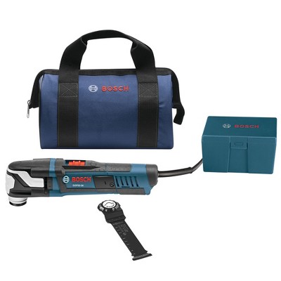 Bosch GOP55-36B-RT 5.5 Amp StarlockMax Oscillating Multi-Tool Kit with Accessory Box Manufacturer Refurbished