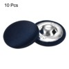 Unique Bargains Blouses Sweater Round Aluminum Cotton Fabric Cloth Covered Buttons 10 Pcs - 3 of 4