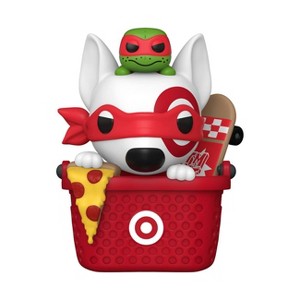 Funko POP! AD Icons: Target Bullseye in Ninja Mask with Raph Vinyl Figure (Target Exclusive) - 1 of 4