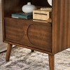 Bella Depot Fluted Nightstand with Charging Station - 4 of 4