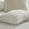 PAGED Full/Queen Coverlet Set Simple Solid Color 3 Piece Bedding Sets, Bed in a Bag with 1 Coverlet and 2 Pillowcases for Bedroom - 4 of 4