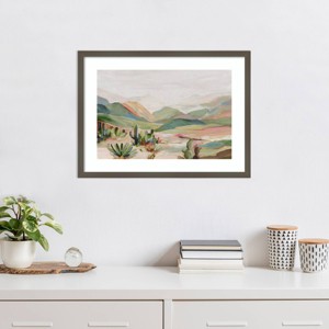 Amanti Art Sedona Hills by Allison Pearce Wood Framed Wall Art Print - 1 of 4
