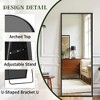56" x 19" Aluminum Alloy Frame Full Length Mirror, Standing Hanging or Leaning Wall Floor Mirror for Bedroom Living Room Dressing Room - 3 of 4